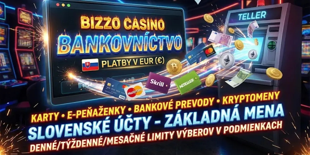 Bankovníctvo a platby v Bizzo Casino